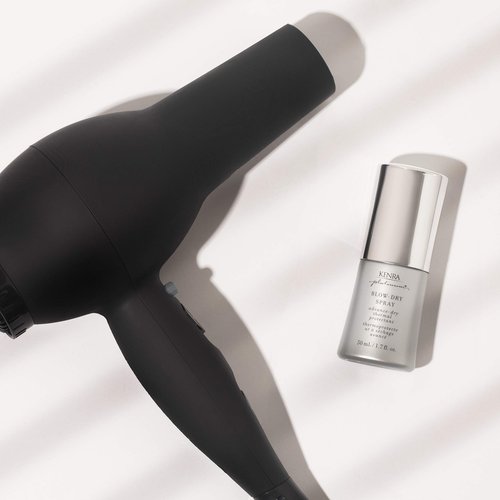 Kenra Platinum Blow-Dry Spray | Time-Saving Heat Protectant | Detangles, Smooths, and Softens | Eliminates Frizz & Resists Humidity | Medium To Coarse Hair
