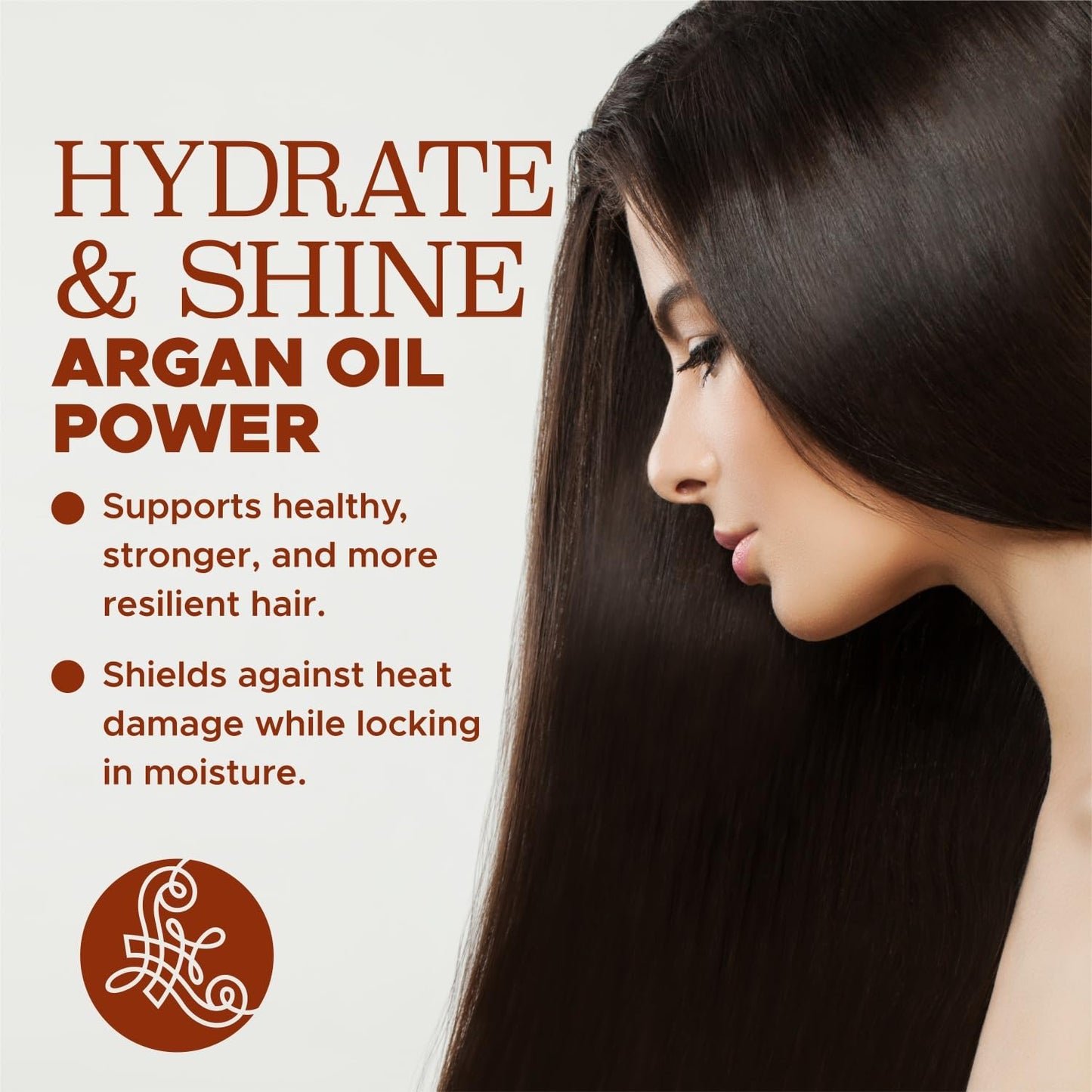 Luseta Hyaluronic Acid Moisturizing Shampoo & Conditioner Set for Dry and Damaged Hair, Sulfate Free Shampoo and Conditioner for Women Infused with Argan Oil and Shea Butter Paraben-Free2 x 16.9oz