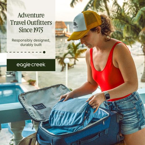 Eagle Creek Pack-It Reveal Cube Set - Durable Packing Cubes for Organized Travel - Black - XS/S/M