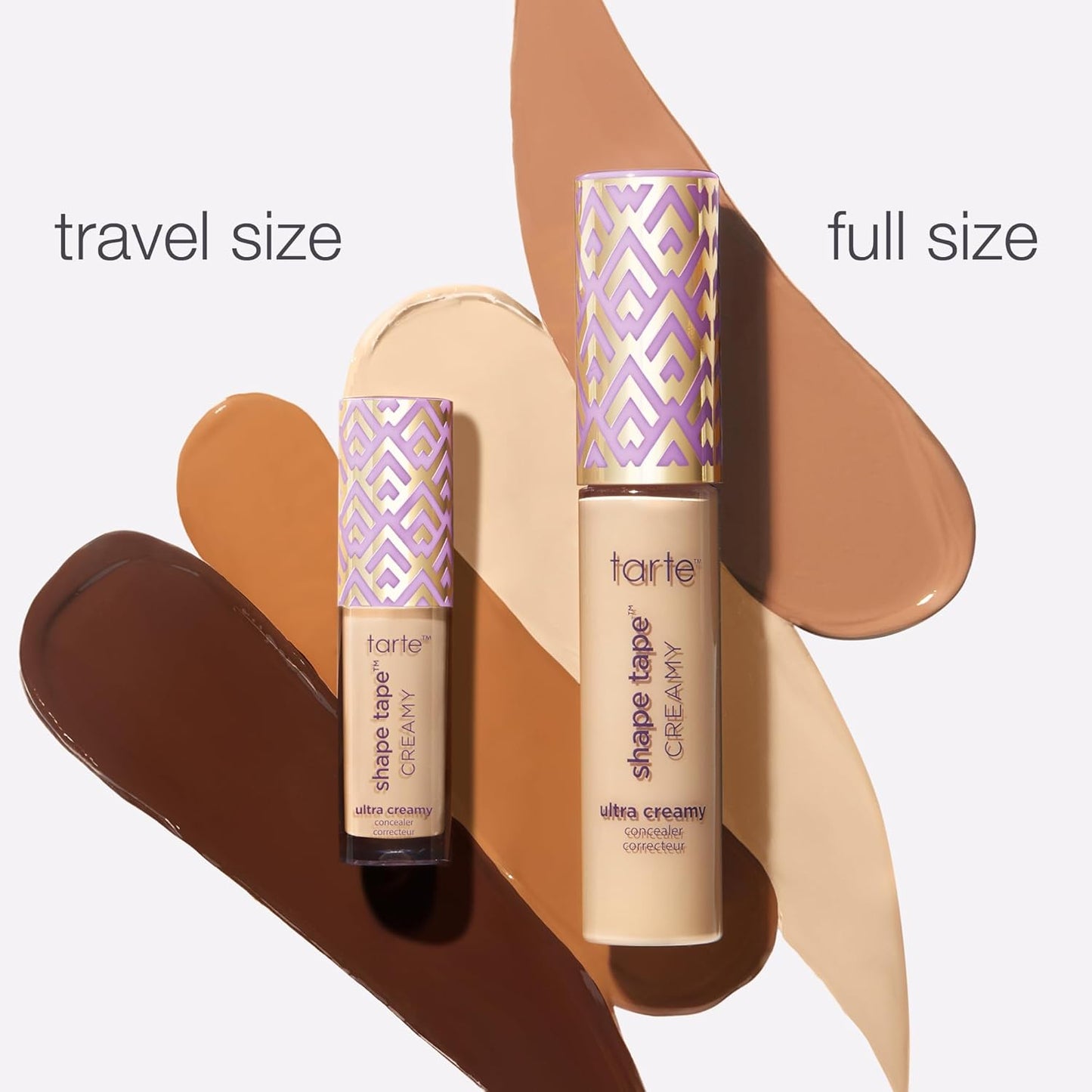Tarte Shape Tape Creamy Concealer - Full Coverage Hydrating Formula with Built-In Eye Cream | 24HR Matte Finish