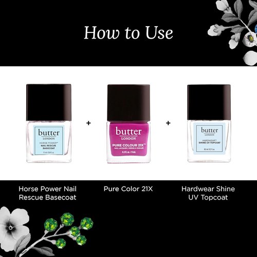 butter LONDON Nail Lacquer Polish - Fast-Drying, Long-Lasting Color with Gel-Like Finish | Vegan & Cruelty-Free - Ta-Ta!