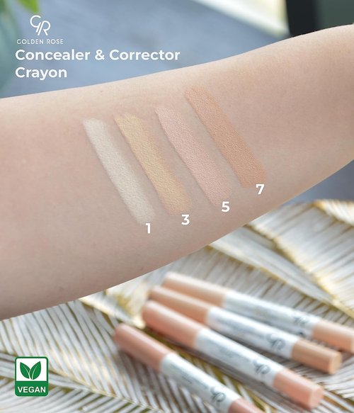 Golden Rose GR Crayon Concealer & Corrector for Dark Circles, No:01