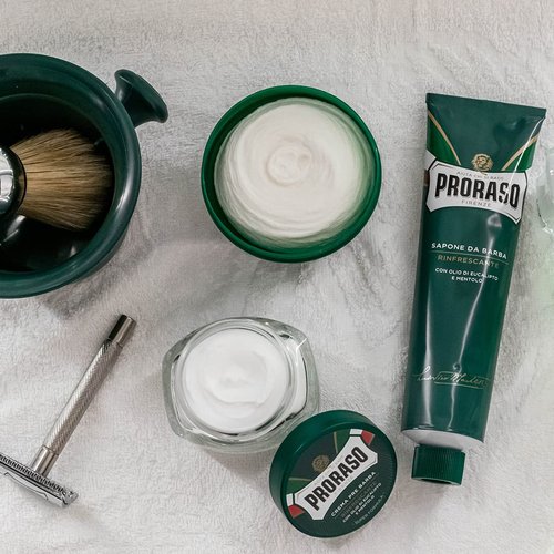 Proraso Shaving Soap - Rich Lather for a Smooth Shave | Classic Eucalyptus Scent