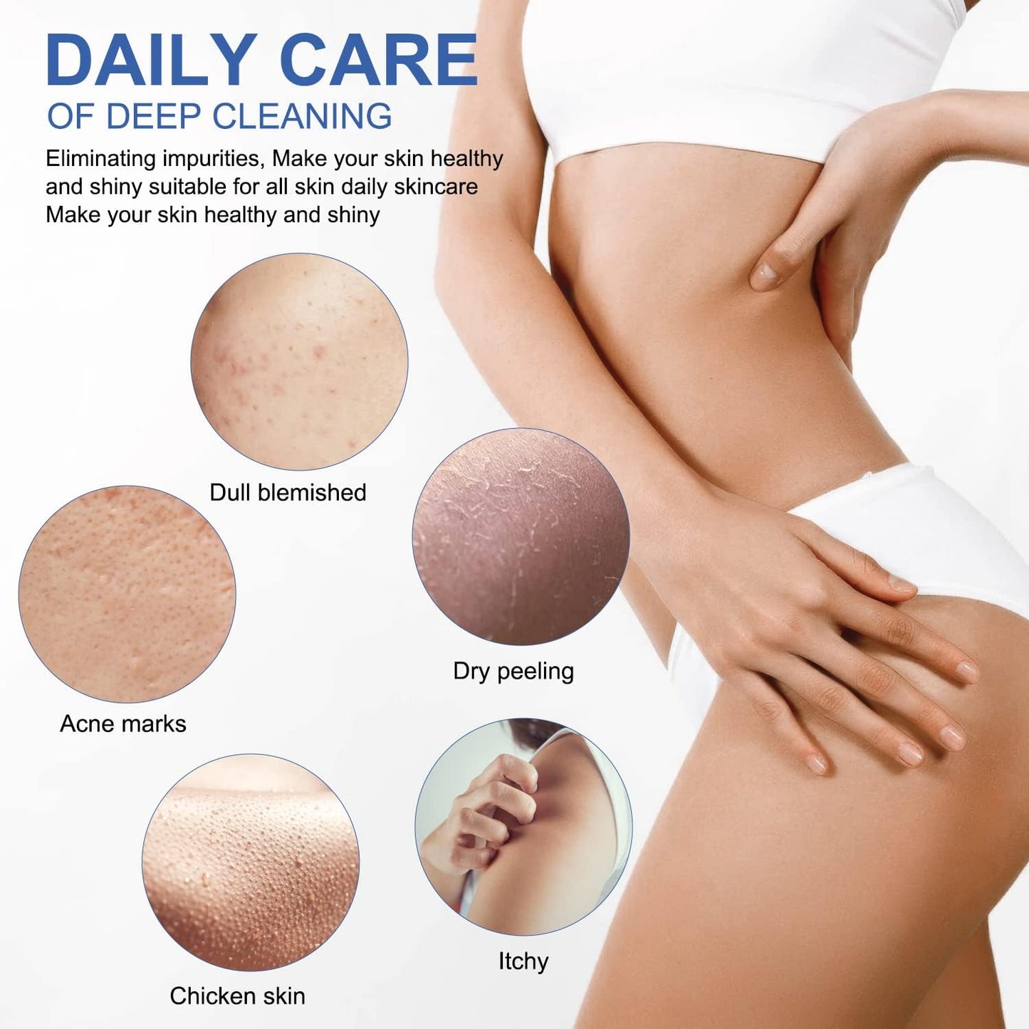 Skiennix African Net Sponge - Exfoliating Bath Scrubber for Smooth Skin | Long-Lasting Durability