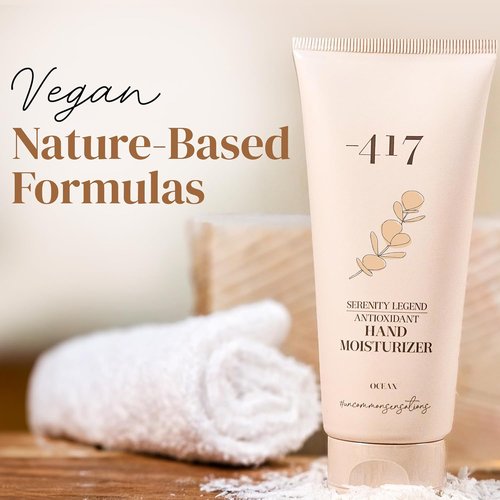 -417 Dead Sea Cosmetics Anti-Aging Hand Cream - Nourishing Formula for Dry, Cracked Skin | 3.4 oz