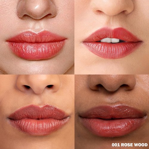 popcode Peel Off Lip Stain - Long Lasting, Transfer Proof and Waterproof Tattoo Lip Tint, Matte Finish Lip Stain Peel Off, Infused with Vitamin E & Algin & Hydroxyacetophenone, #001 Rose Wood