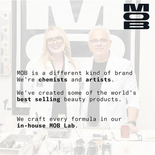 MOB Beauty Waterproof Lip Liner - Smooth Precision M147 Chocolate Port | 100% Natural, Vegan, Cruelty-Free