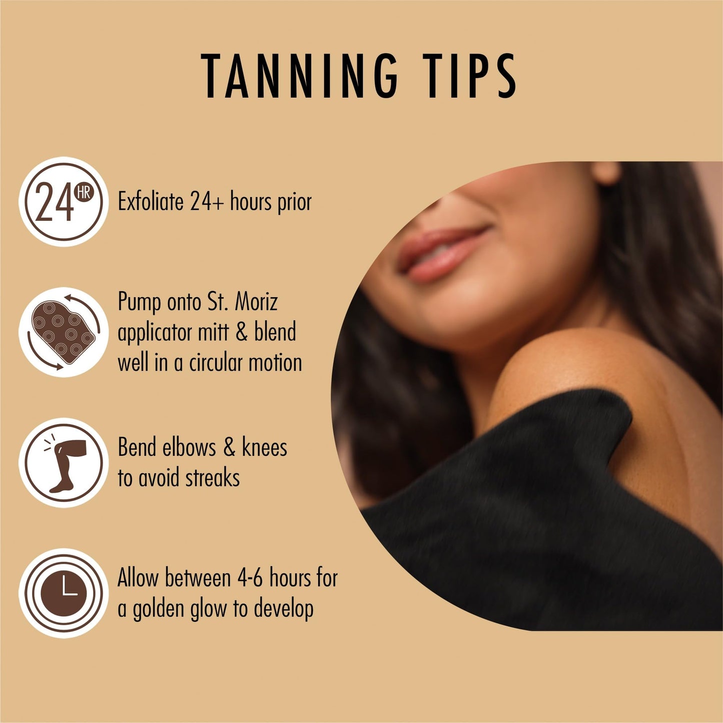 St. Moriz Professional Instant Self Tanning Mousse, 200ml, Dark