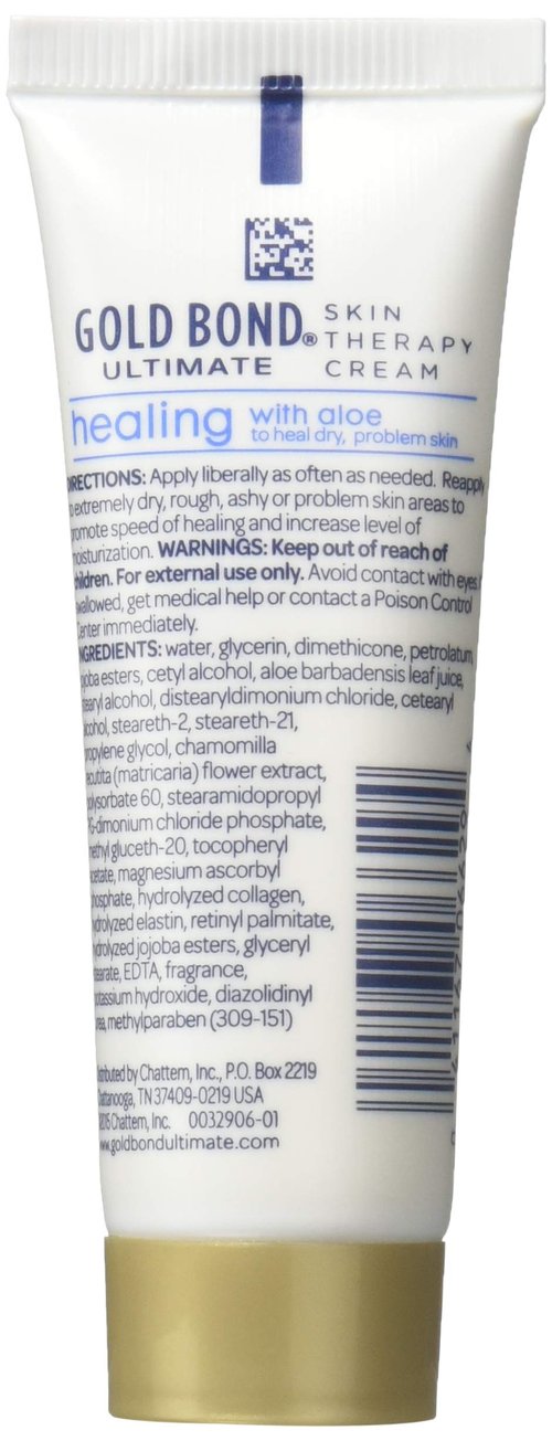 GOLD BOND ULTIMATE Healing Skin Therapy Lotion Aloe, 1 Oz (Pack of 2)
