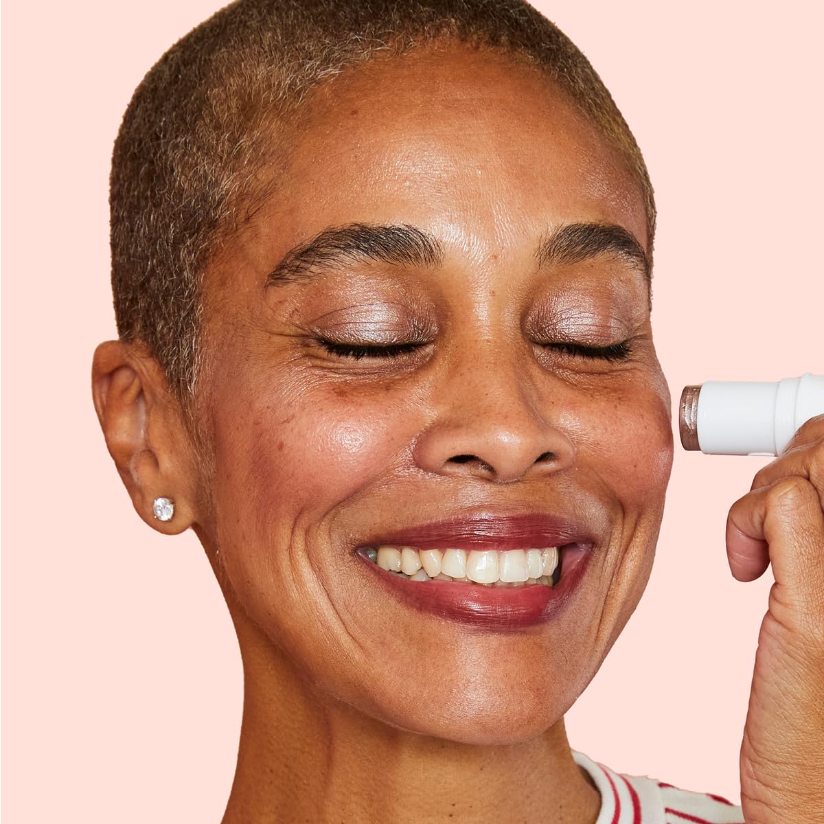 BOOM Beauty Boom Stick Bronzer: 3-in-1 Cream Blush Stick for Eyes, Lips & Cheek, Long-Wearing Blendable & Building Color Vegan Lipstick Pen for All Skin