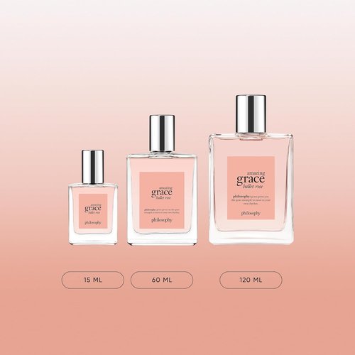 Philosophy Amazing Grace Ballet Rose - Dreamy Floral Women's Perfume with Rose, Lychee & Musk Notes
