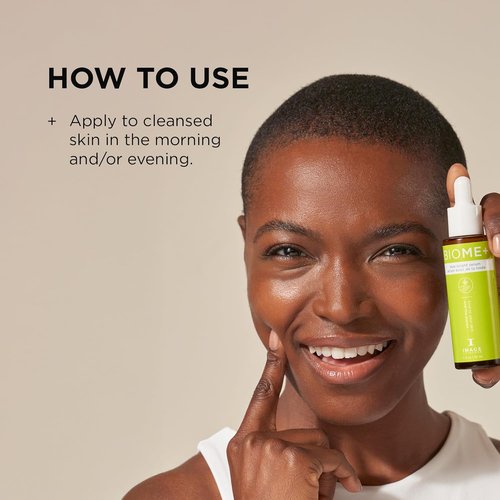 IMAGE Skincare BIOME+ Dew Bright Serum - Microbiome-Friendly Facial Serum for Enhanced Luminosity