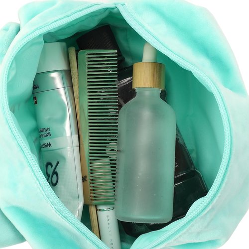 Bioworld Pokémon Bulbasaur Green Cosmetic Tote - Stylish 8" Toiletry Organizer
