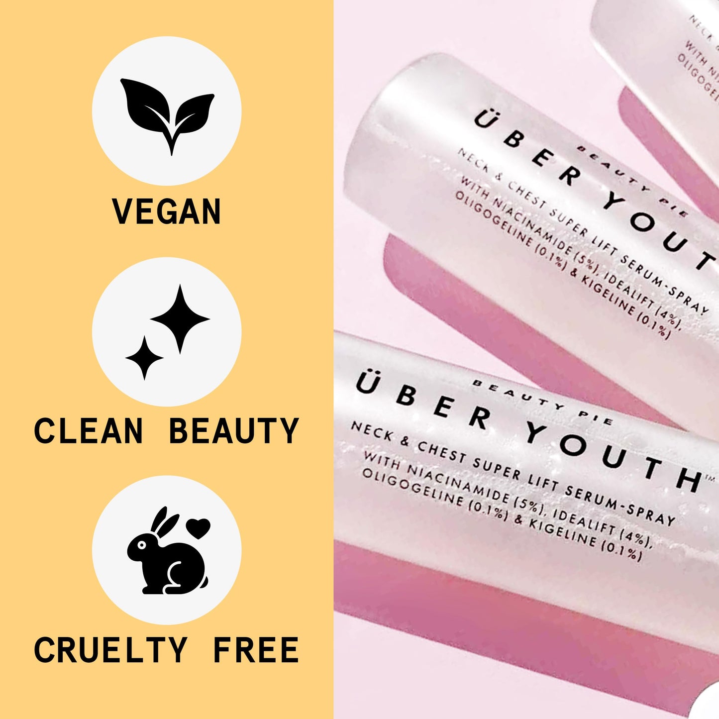 Beauty Pie Über Youth Neck & Chest Super Lift Serum-Spray For Anti-Aging, Smoothing, Softening & Hydrating