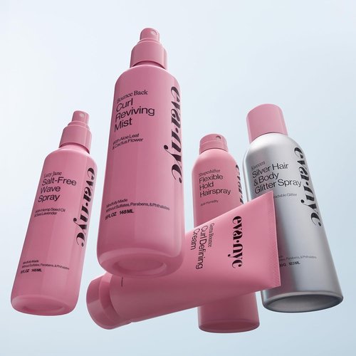 Eva NYC Flexible Hold Hairspray - Non-Sticky Anti-Humidity Formula - Vitamin E Infused for Glossy Finish - 8.3 oz