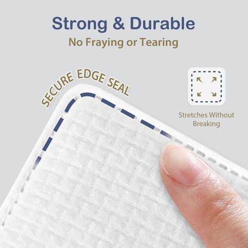 Ourmed Life Large Cotton Pads for Face, Soft & Lint-Free Cotton Rounds with Pressed Seam Design, Durable Facial Cleansing Squares for Face, Ideal Makeup Remover Pads, 3x3 Inch, 60 Count