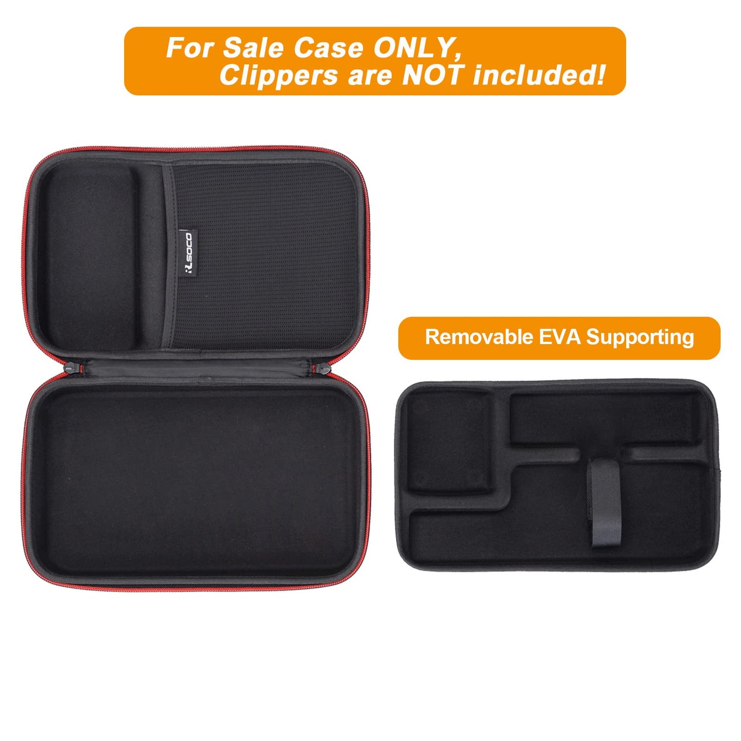 RLSOCO Hard Case for Wahl Professional Cordless Detailer Li (Case Only)