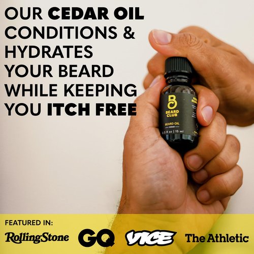 Beard Club Beard Care Kit - Grooming Essentials for a Healthier, Stylish Beard - Straight Edge Razor, Shampoo, Cedar Balm, Oil, and Boar Bristle Brush