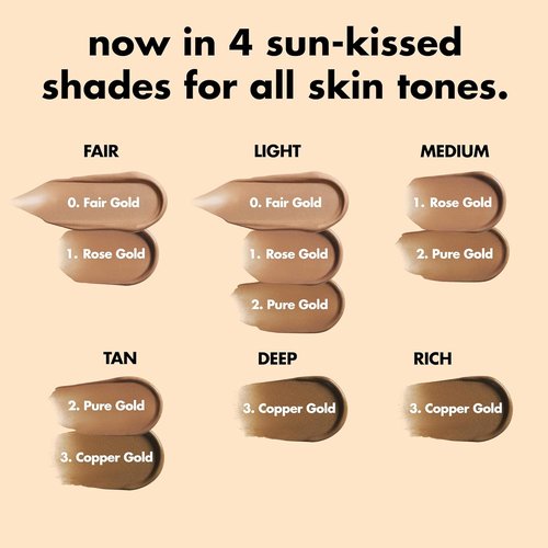 e.l.f. SKIN Bronzing Drops - Liquid Bronzer for a Sun-Kissed Glow | Infused with Vitamin E, Vegan, Copper Gold