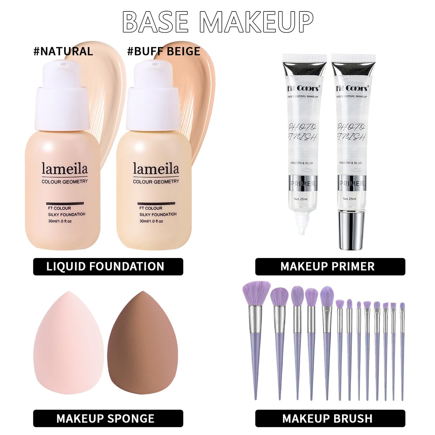 Makeup Set, Makeup Kit, Makeup Present Set For Women Girls Teens, Full Face Makeup Set For Women Girls Teens, Multipurpose Makeup Sets, Beginners and Professionals Alike