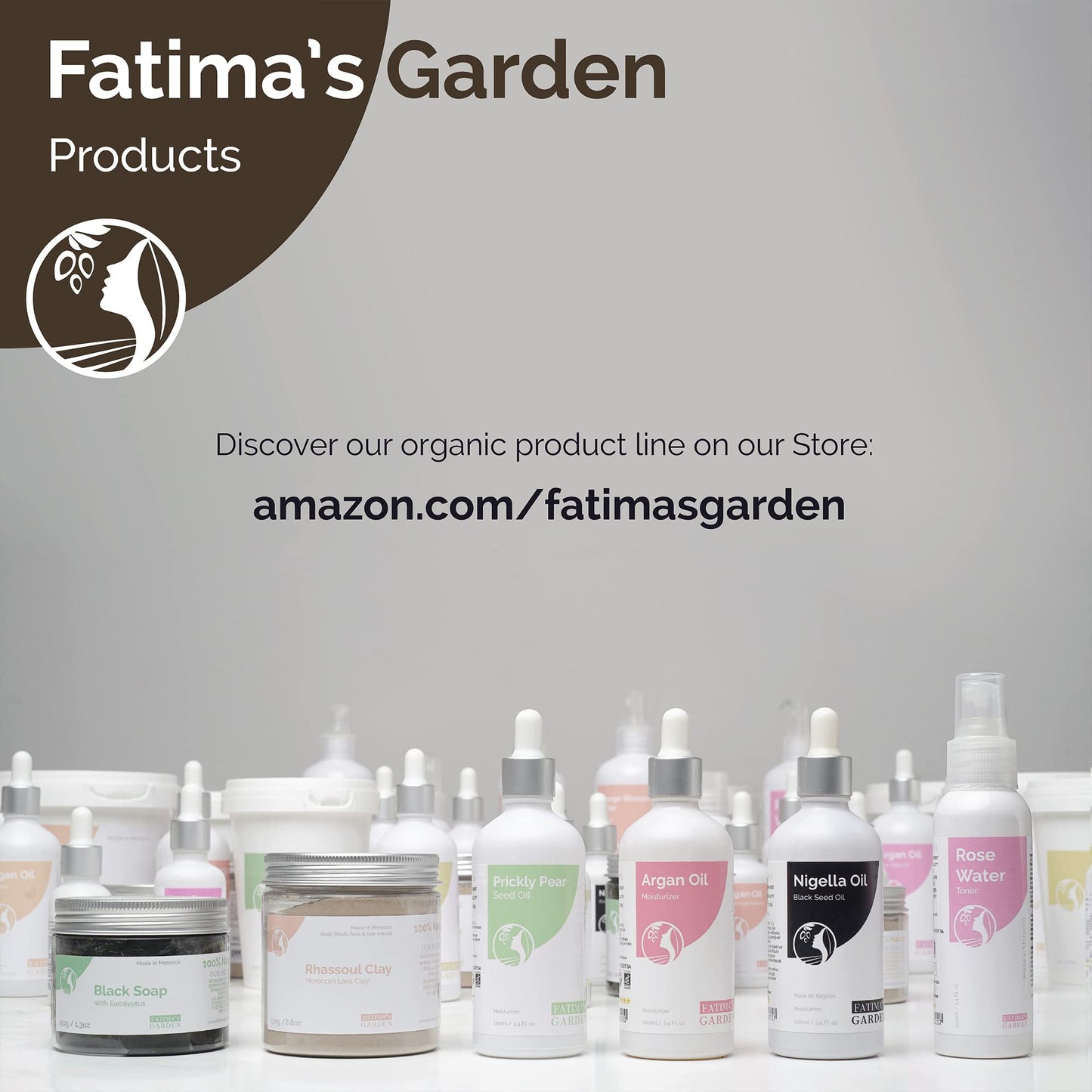 Fatima's Garden Eucalyptus Black Soap - Purifying Cleanser, 450g