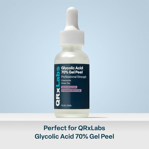 QRxLabs Chemical Peel Neutralizer Spray - pH Balancing Hydrating Toner for Glycolic Acid Peels - 2 Fl Oz