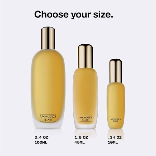 Clinique Aromatics Elixir Eau de Parfum Spray - Floral & Earthy Notes | Women's Fragrance 3.4 oz