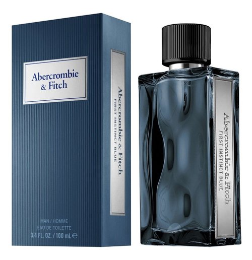 Abercrombie & Fitch First Instinct Blue Eau de Toilette Spray - 3.4 Ounce | Fresh & Invigorating Fragrance