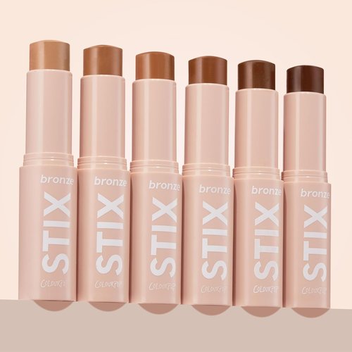 ColourPop Cream Bronzer Stick - Blendable Contour for Glowy Summer Makeup - Natural Matte Finish - La Jolla Cove (0.28 oz)