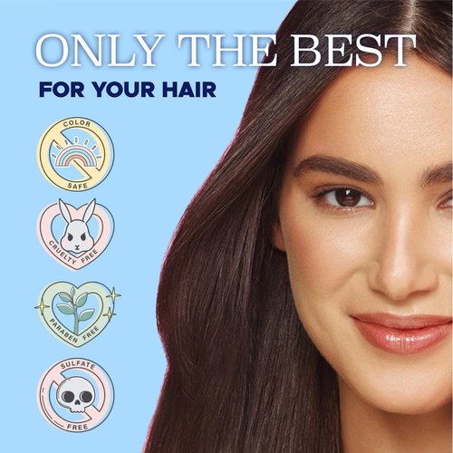 Luseta Blue Shampoo & Conditioner Set - Revitalize Brassy Brunette Hair | 2x 16.9oz