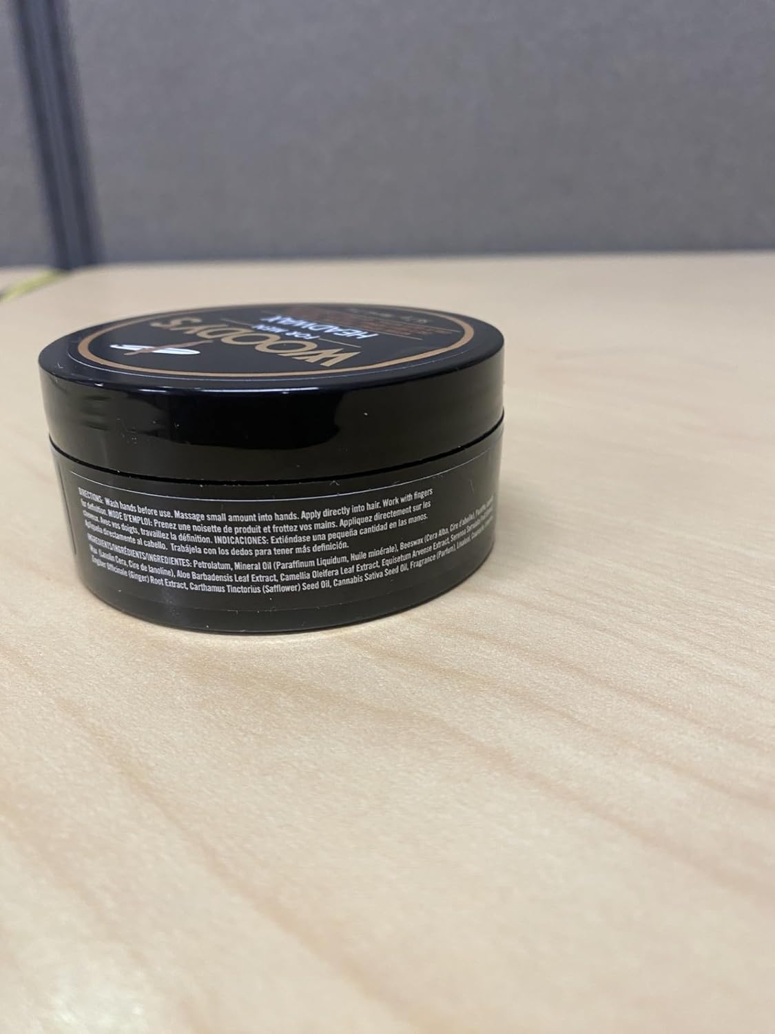 Woody's Hair Clay for Men – Matte Finish, Styling Pomade for Men Stronghold, Firm and Flexible Control, 3.4 oz. 2-Pack