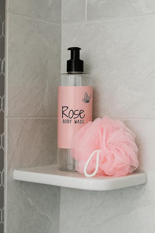 ROSE Natural Body Wash - Sulfate & Dye Free | Hydrating Formula for Dry & Sensitive Skin - 16oz