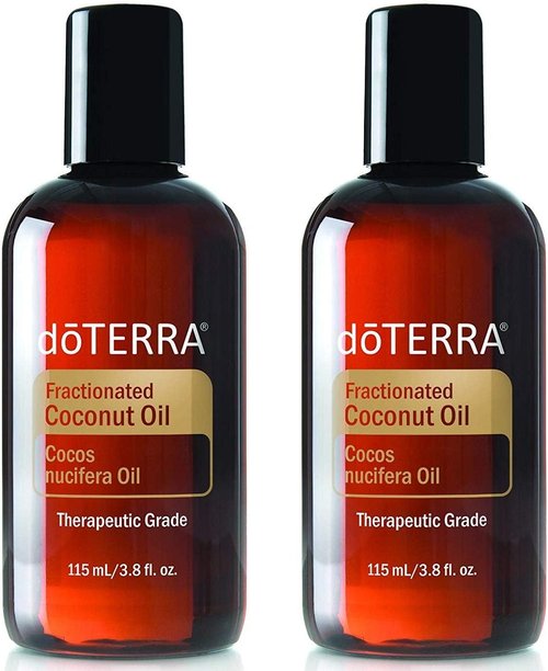 doTERRA Fractionated Coconut Oil - Nourishing Moisturizer | 3.8 oz (2 Pack)