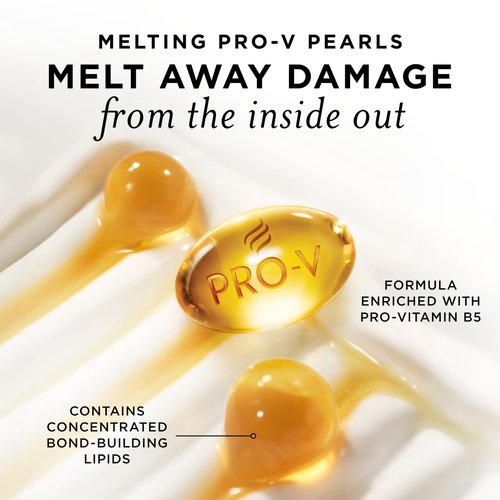 Pantene Miracle Rescue Leave-In Treatment with Pro-V Pearls, Instant Damage Repair, 3.38 oz