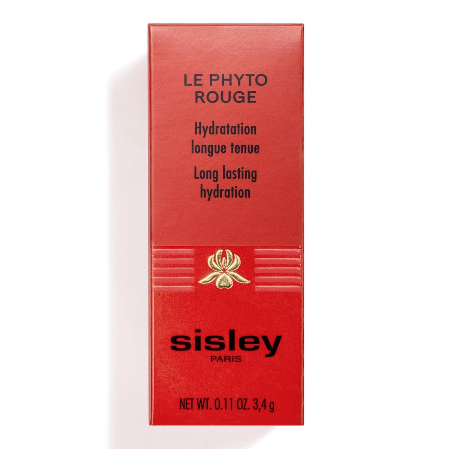 Sisley Paris Le Phyto-Rouge Lipstick - Hydrating, Long-Lasting Color in 41 Rouge Miami - Ultra-Luminous Finish
