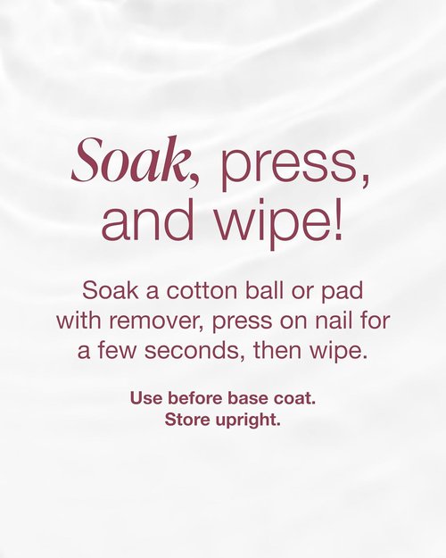 Mineral Fusion Nail Polish Remover - Acetone-Free Formula with Natural Solvents - 6 Fl Oz