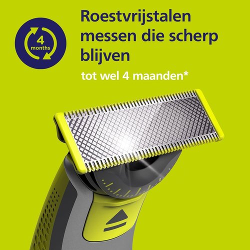 Philips OneBlade 360 Replacement Blades - 3 Pack for OneBlade Electric Shaver & Trimmer | Model QP430/60