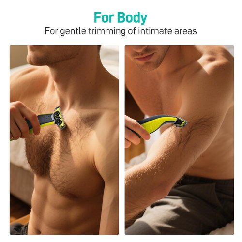 Philips Norelco OneBlade Shaver Guide Combs - Trimmer Guards Kit for Face & Body | 1/3/5mm Sizes
