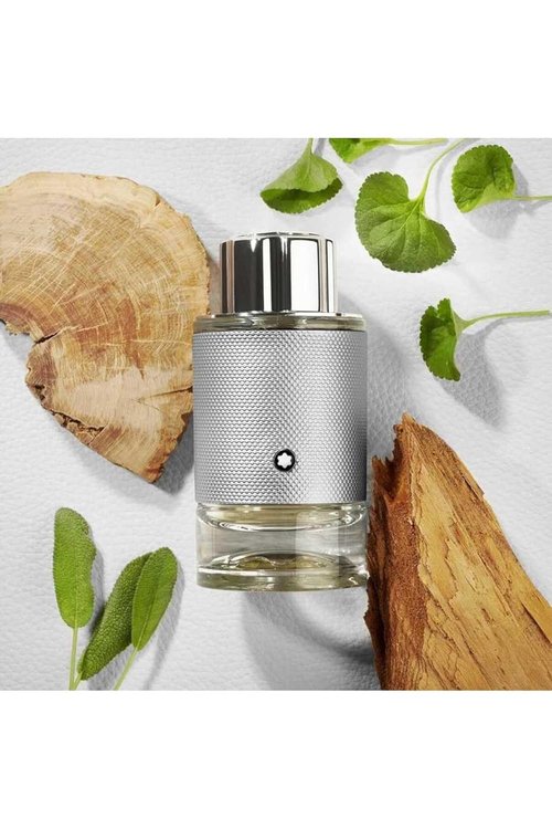 MONTBLANC Explorer Platinum Eau de Parfum - Woody & Ambery Men's Fragrance with Violet Leaf, Clary Sage & Cedarwood