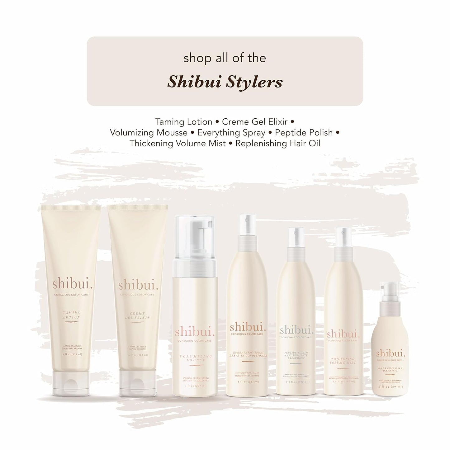 SHIBUI Volumizing Mousse - Weightless Lift & Color Protection for Fine to Medium Hair | 7 Fl Oz