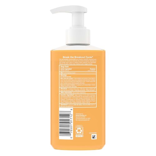 Neutrogena Oil-Free Acne Wash - Acne Fighting Facial Cleanser with Salicylic Acid | 9.1 fl oz Pump, 3 Pack