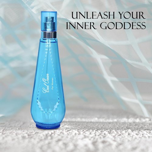 A CENTER Cool Ocean Perfume | Floral Eau de Parfum Spray for Women - 3.4 oz Casual Daily Fragrance