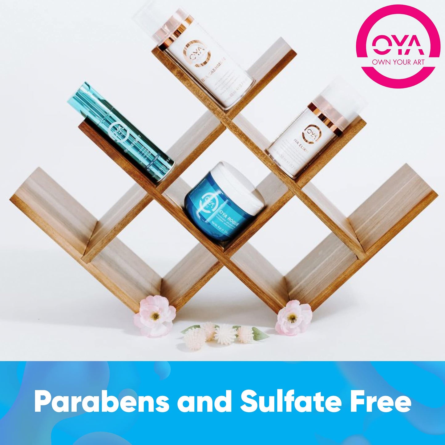 OYA FINIT Quick Drying Strong Hold Hairspray - 250ml Luminous Flexible Hold for Women and Men - Softening and Protective Spray for All Hair Types