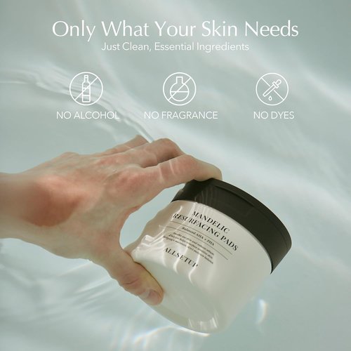 **Regine Switzerland Mandelic Acid Toner Pads - AHA + PHA Exfoliating for Oil Control & Pore Refining | 70 Gentle Daily Resurfacing Pads**