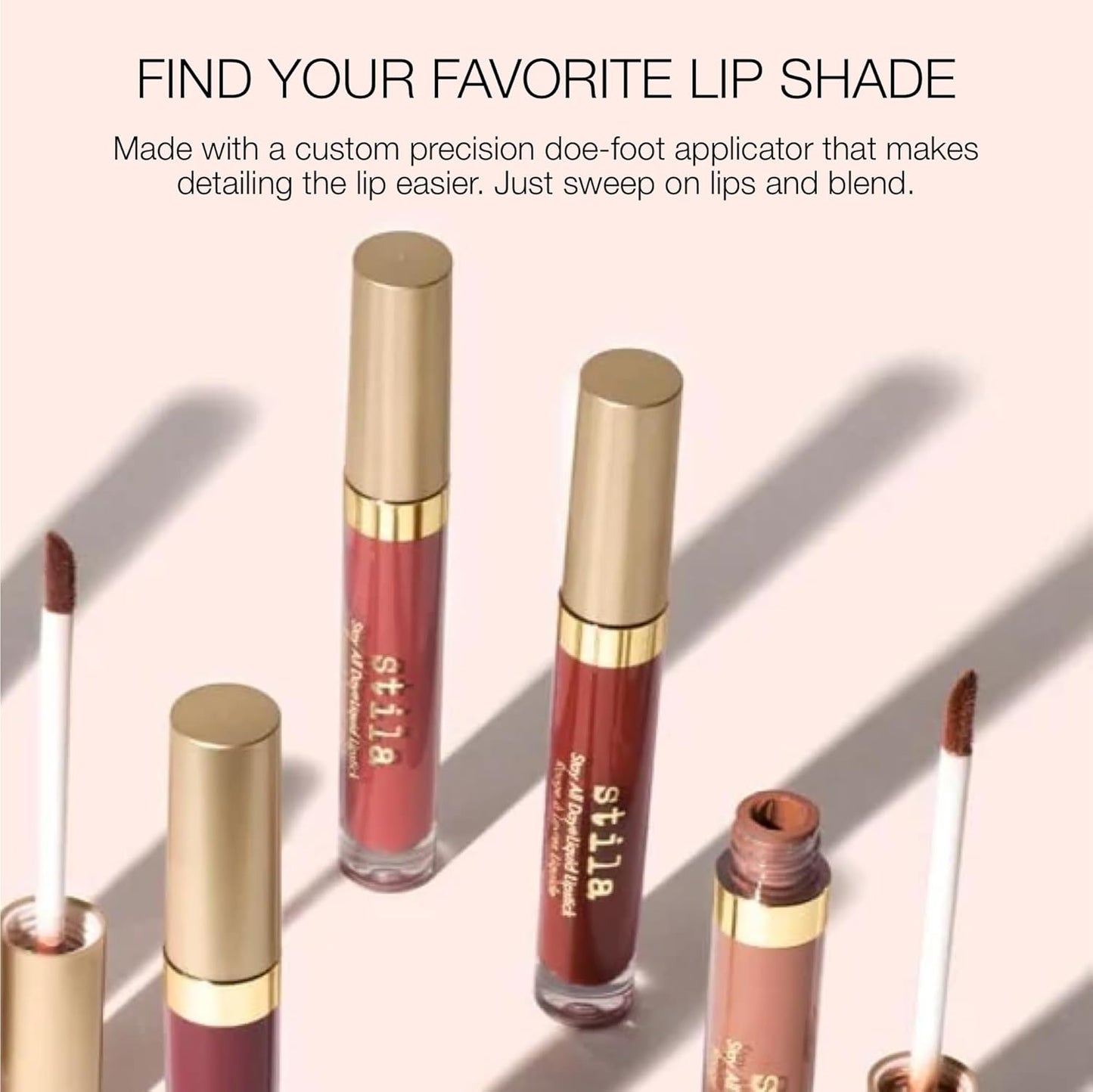 Stila Stay All Day Liquid Lipstick - Sheer & Shimmer Finish for Long-Lasting Color