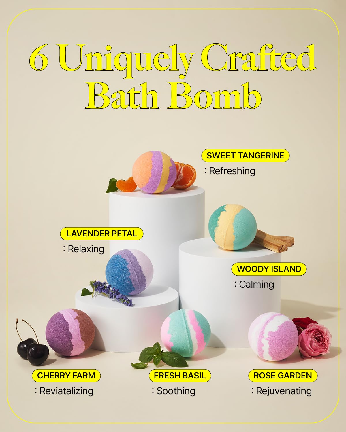 FOAMIST Bubble Bath Bomb Gift Set | Mother's Day | Ready-to-Gift for Women, Kids,Fizzy Bubble Organic Bathbombs, Relaxing Natural Vegan Ingredients