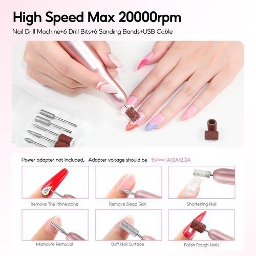 PEACECOLOR Gel Nail Polish Kit with U V light and Drill - 39Pcs Gel Nail Kit 22 Colors All Season Gel Polish Set with Base Matte Glossy Glitter Top Coat Soak Off Manicure Set Women Teens Girl Gifts
