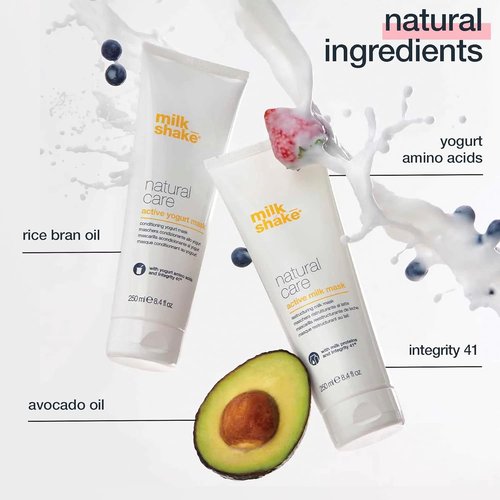 Milk_Shake Active Yogurt Mask - Nourishing Hair Treatment | 8.4 Fl Oz for Soft, Healthy Hair