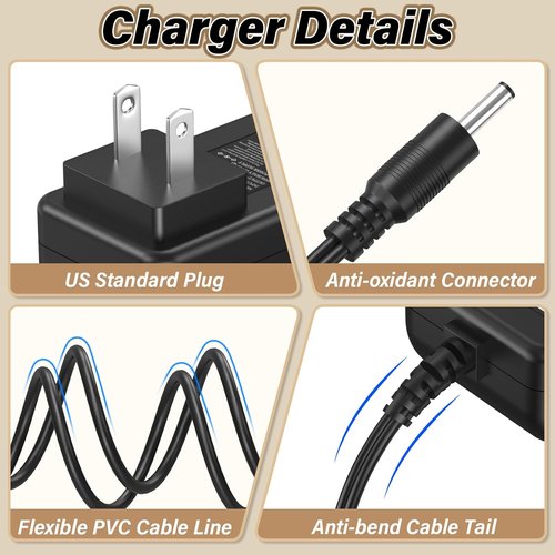 BaByliss PRO FX3 Trimmer Charger - Replacement AC Adapter for Cordless Hair Trimmers | 12V Power Cord