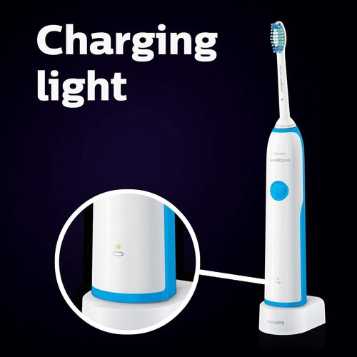 Philips Sonicare Electric Toothbrush - DailyClean 2100 Rechargeable, Mid Blue, 1 Count